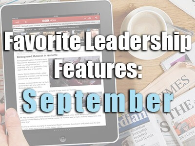 Favorite Leadership Features – September 2014